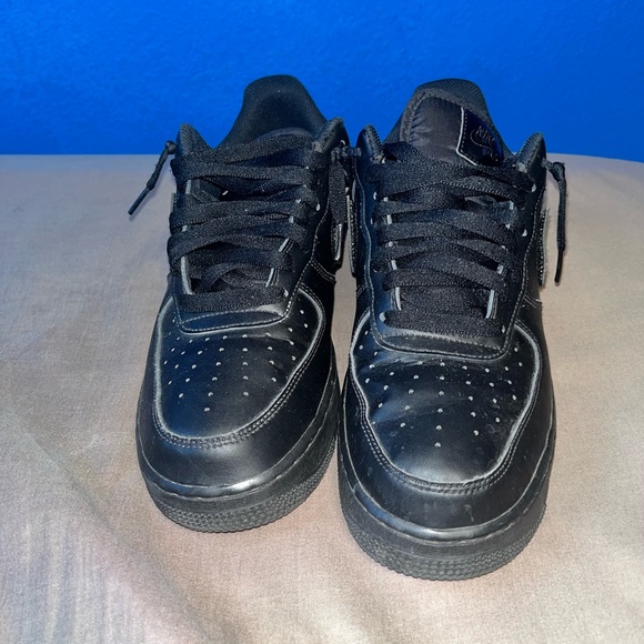 Black switchable swoosh Nike AF1 - Picture 5 of 6
